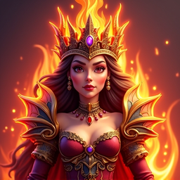 Queen of Inferno Spinrollz casino